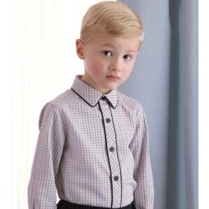 Rachel Riley Boys Tattersall Button-Down Shirt – Size 10Y – NWT